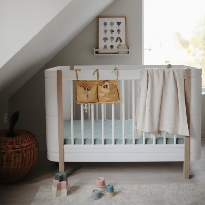 Green Crib Sheets perfect for creating a nature-inspired nursery theme for your little one