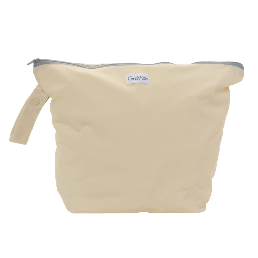 GroVia Cloth Diapering Wet Bags vanilla yellow