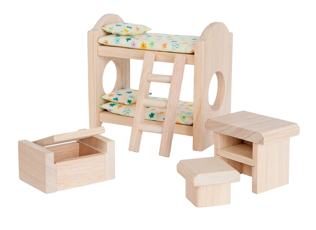 Plan Toys Child Bedroom Set, Classic