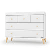 dadada Auston 5-Drawer Dresser shown with changing tray.