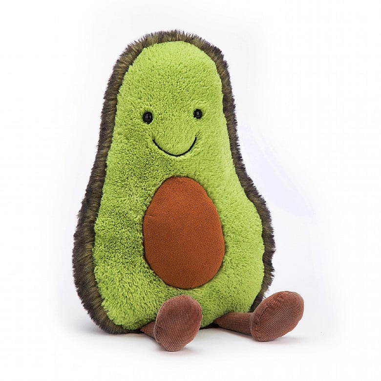 jellycats amuseables avocado plush toy