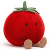 Jellycat Amuseables Tomato Children's Stuffed Animal Toy red green 