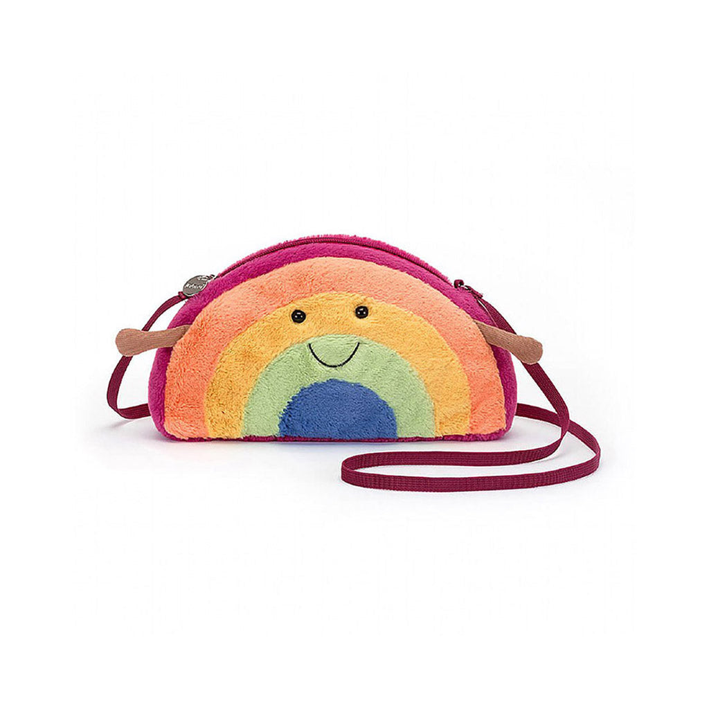 rainbow jelly cats plush bag stuffed toy