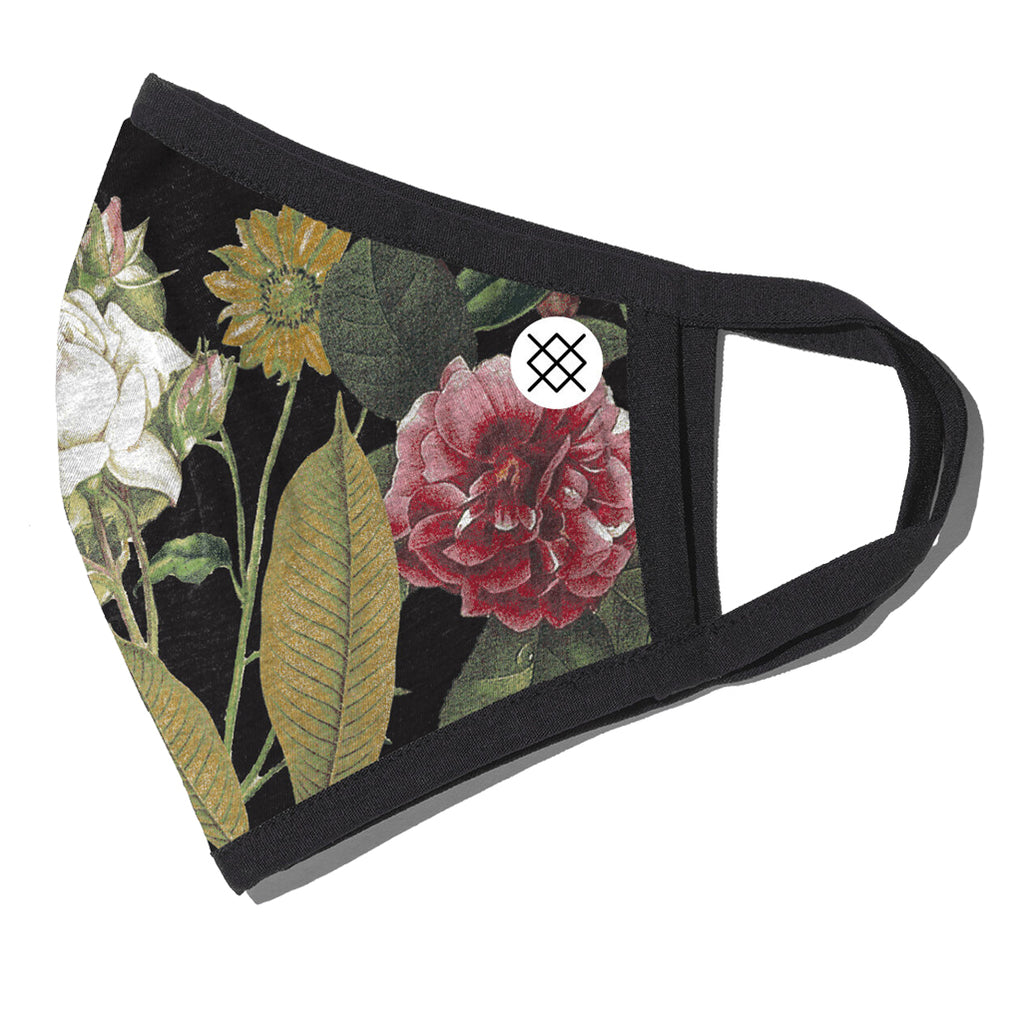 lifestyle_1, Stance Azahar Black Face Mask Children's Health & Safety Accessory floral