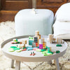 Areaware Garden City Blockitecture Mega Wooden City Blocks for Kids on Table