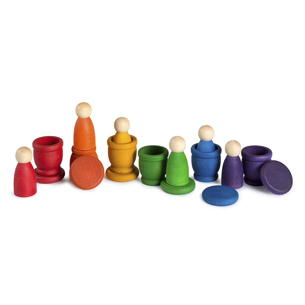 Grapat Nins, Mates, & Coins montessori wooden toys