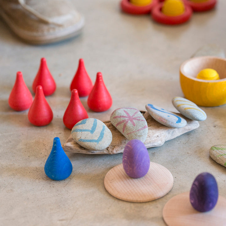 Grapat Mandala Eggs Montessori wooden toys