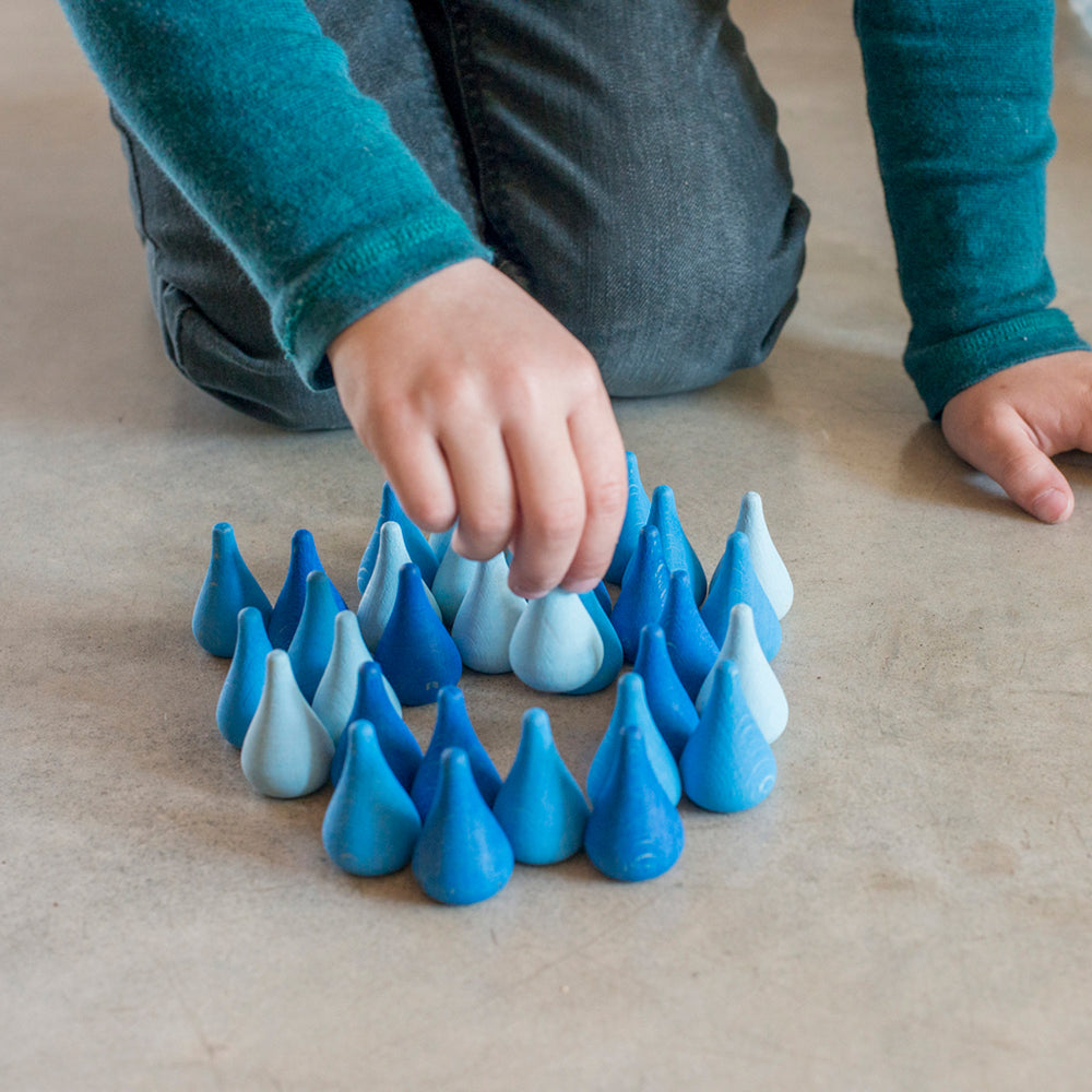 Grapat Mandala Raindrops Montessori wooden toys