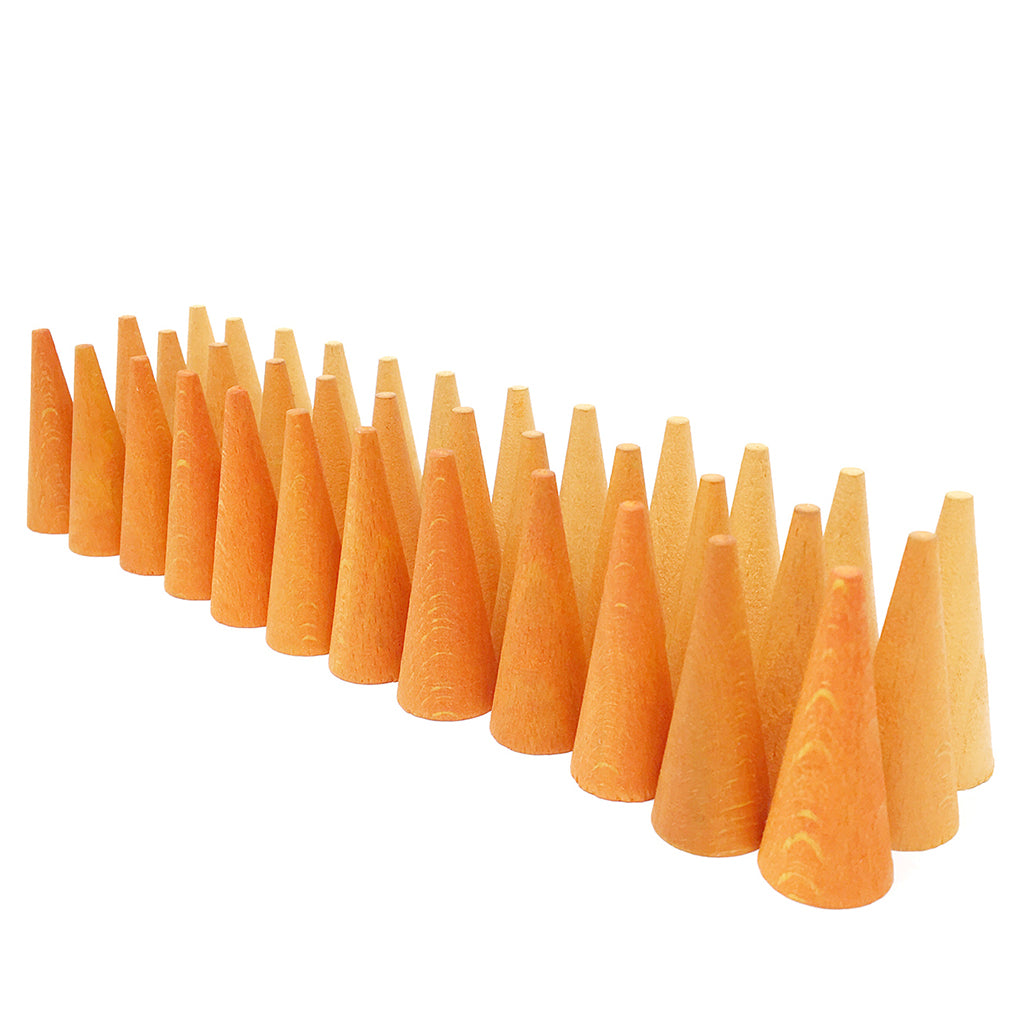 Grapat Mandala Orange Cones montessori toys