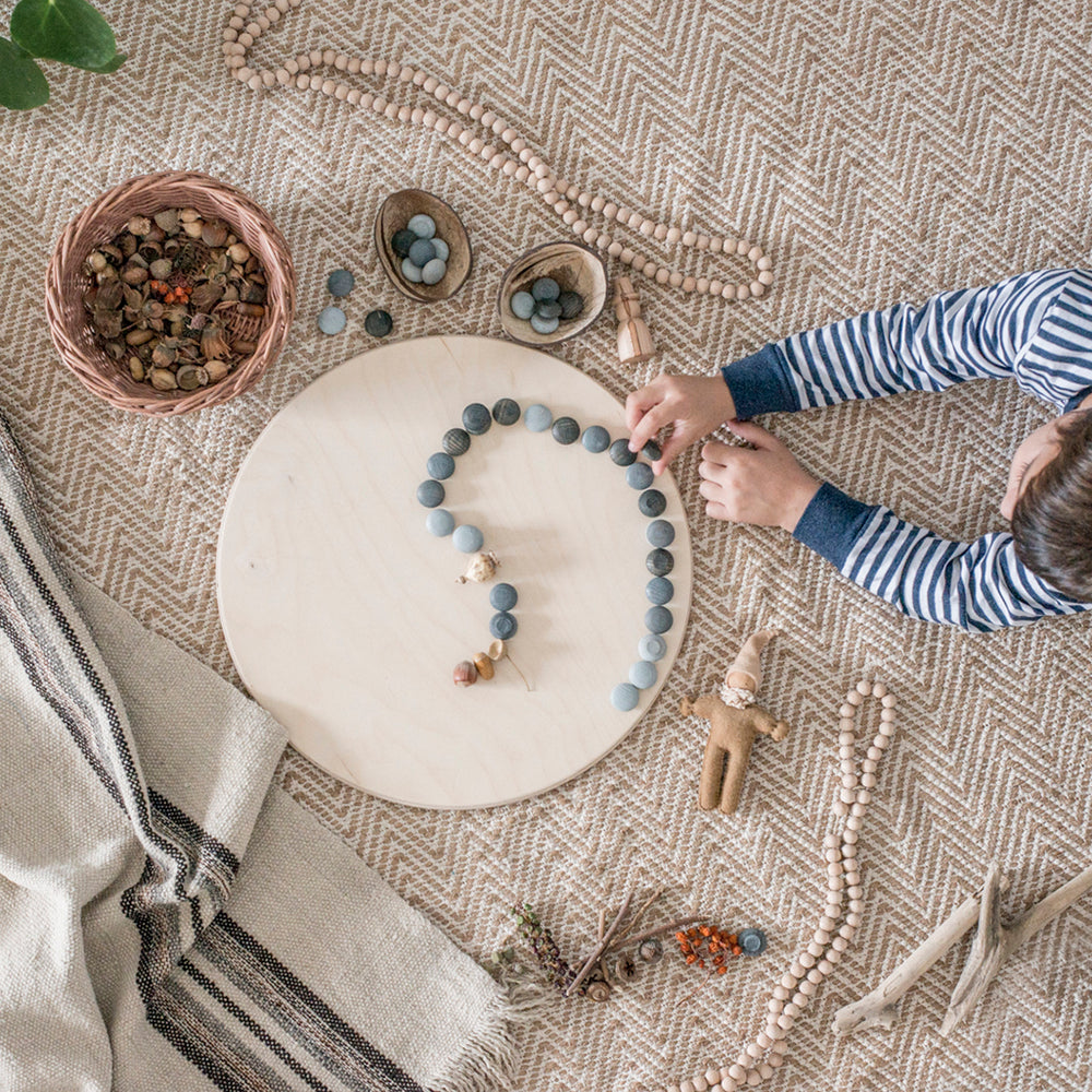 Grapat Mandala Stones Montessori wooden toys