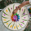 Grapat Mandala Rainbow Mushrooms montessori toys