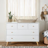 dadada nursery furniture White Austin 5-drawer dresser