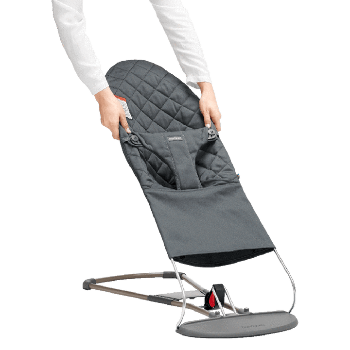 baby bouncer seat  replacement fabric, dark grey baby bjorn bouncer 