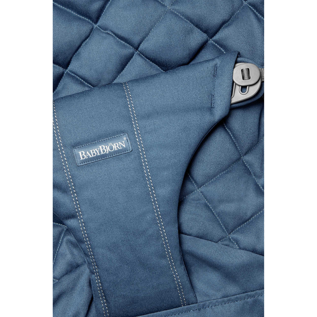 Outlet BabyBjorn Midnight Blue Cotton Fabric Seat Cover for Bouncer all over dark blue fabric