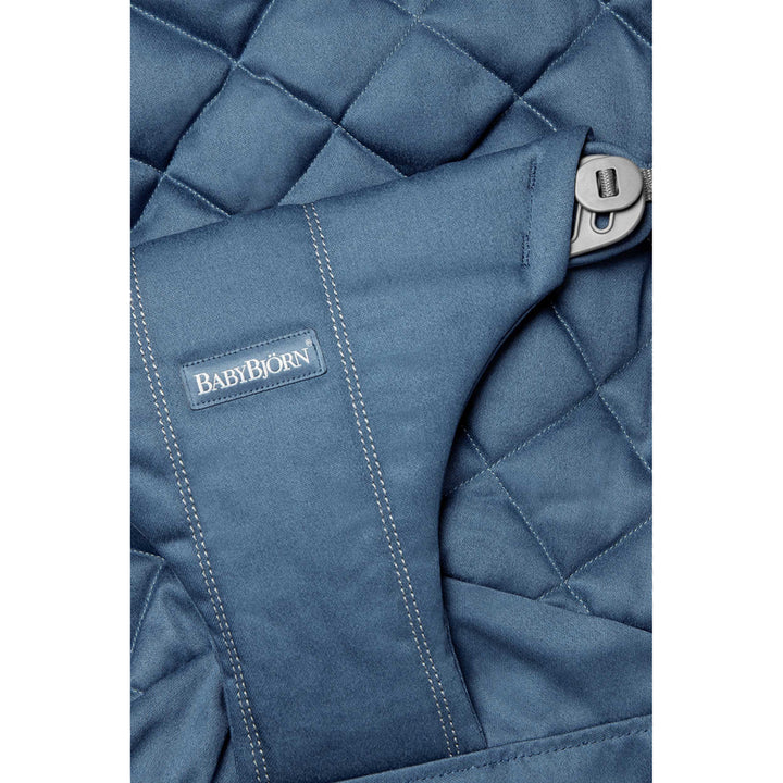 Outlet BabyBjorn Midnight Blue Cotton Fabric Seat Cover for Bouncer all over dark blue fabric