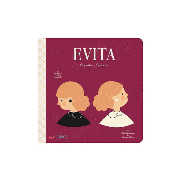 BabyLit Evita Bilingual Children's Hardcover Book Spanish/English