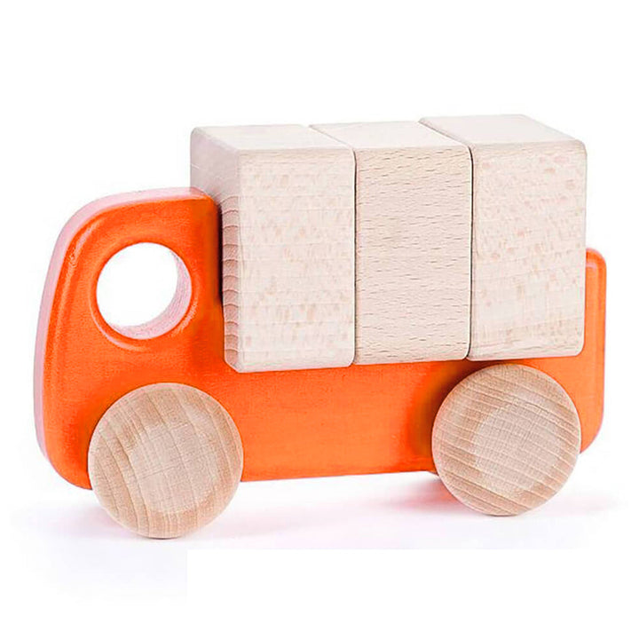 Yellow toy car by BAJO, designed for kidsÕ endless fun.