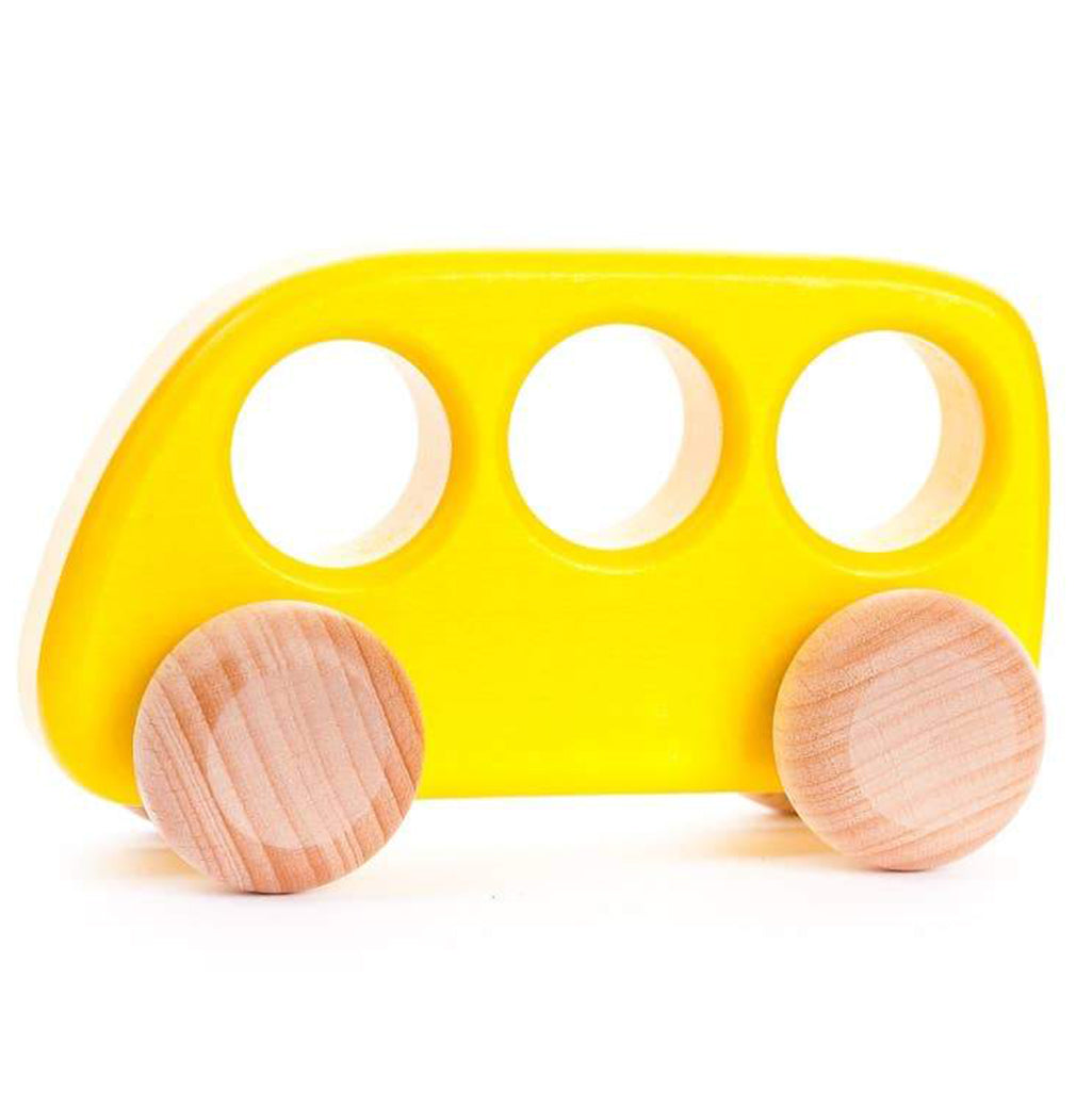 BAJO Yellow Classic School Bus toddler toy car