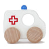 BAJO Emergency Vehicle ambulance  Wooden Toy Car