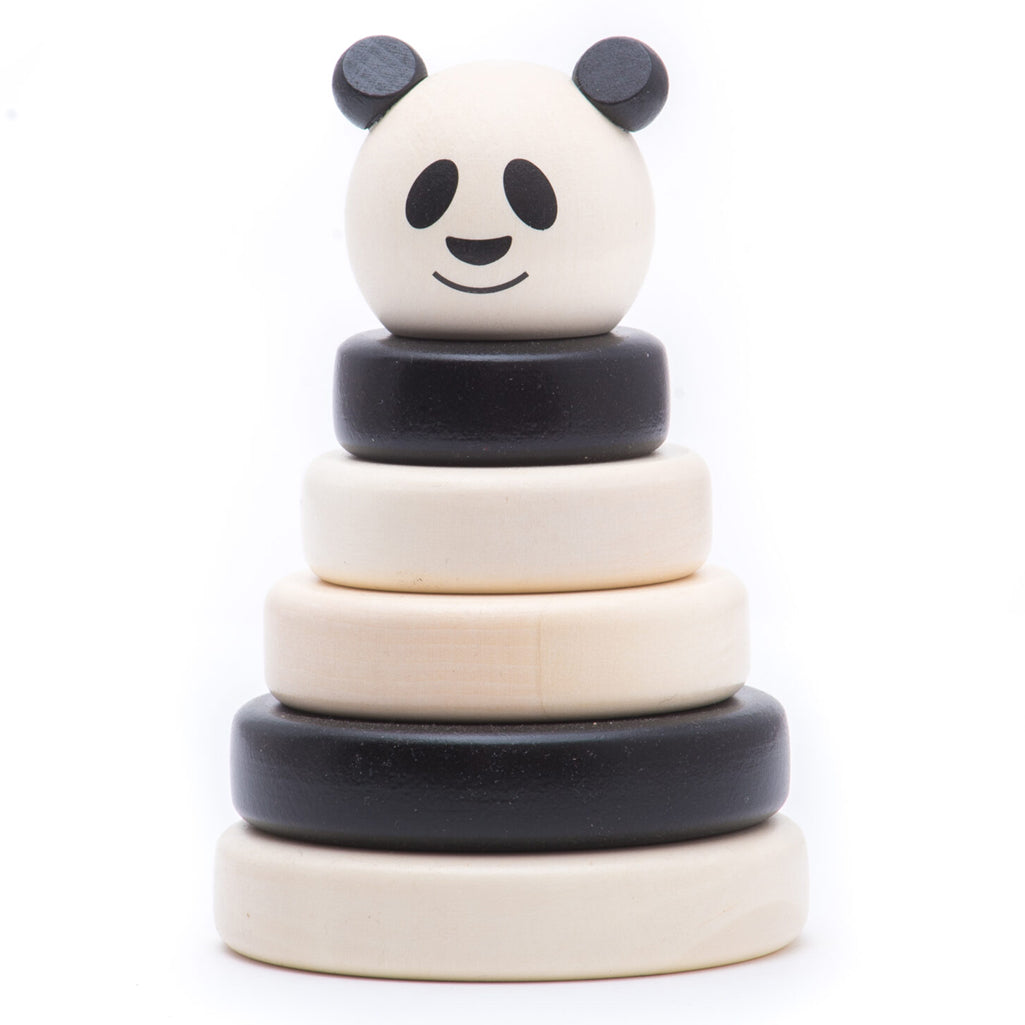 BAJO Panda Pyramid Stacker Toddler Toys