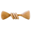 Bannor Toys Classic Wooden Baby Rattle natural 