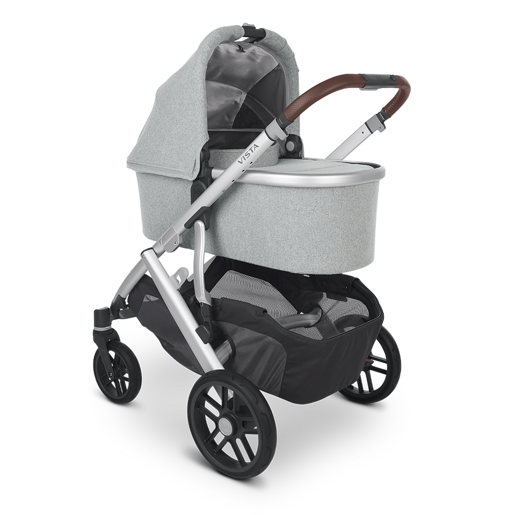 Uppababy Vista Stroller with bassinet accessory in Stella