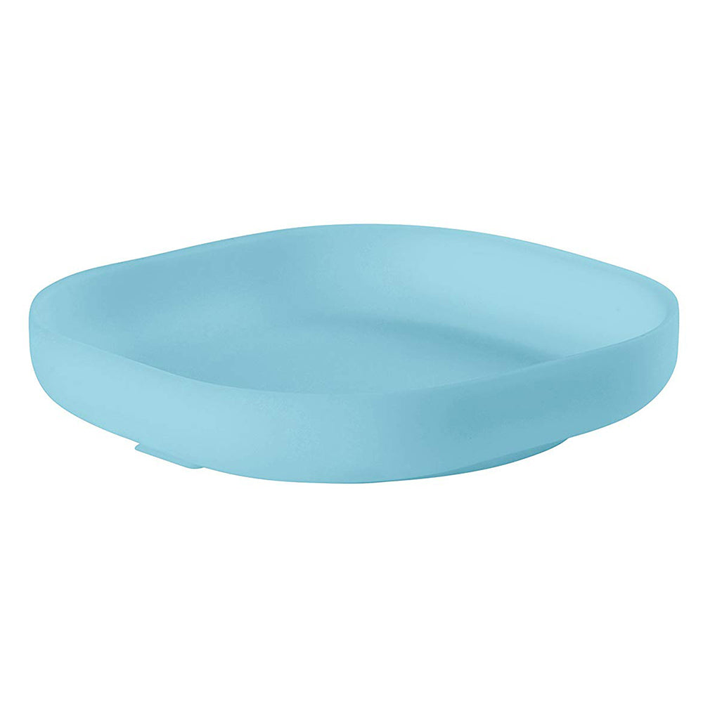 Béaba Silicone Children's Suction Bottom Plate light sky blue 