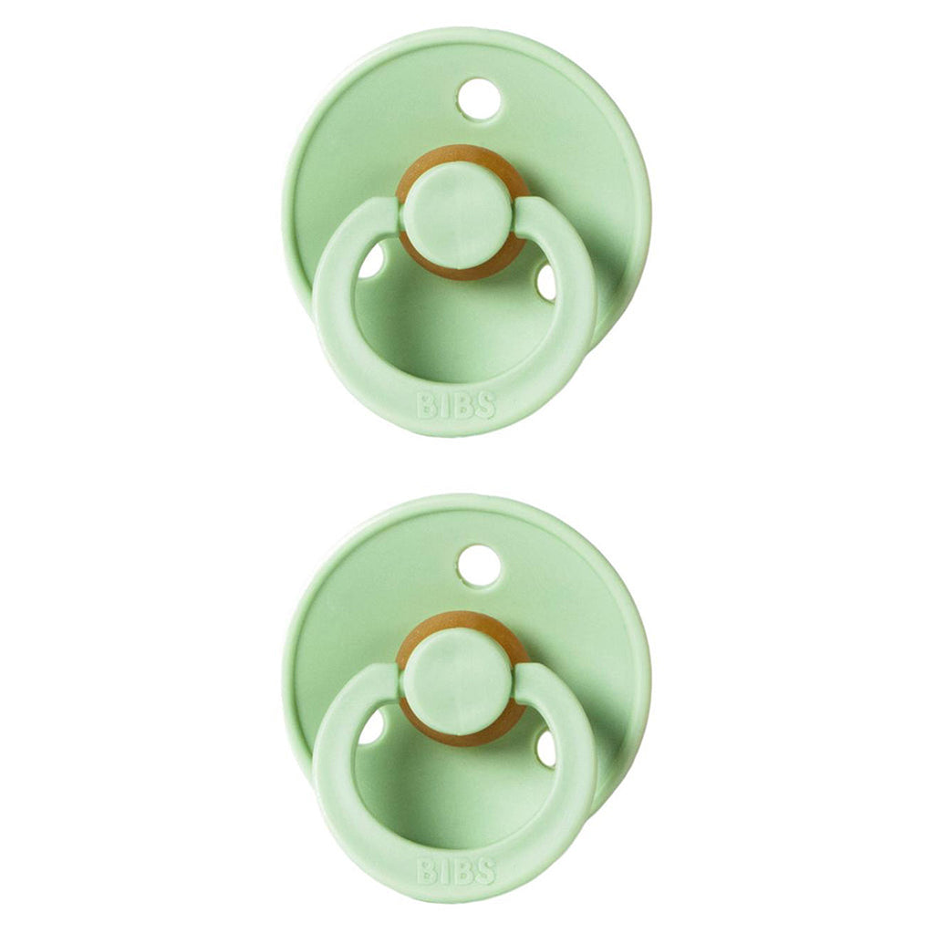 bibs pacifiers in baby blue white