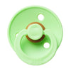 BIBS soother Pacifiers in lime green