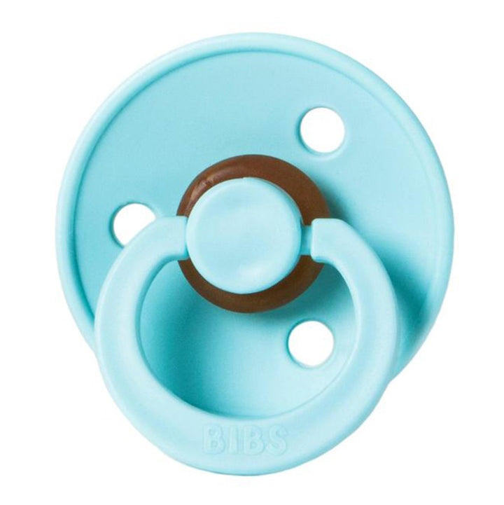 BIBS pacifier baby soothers in mint blue 