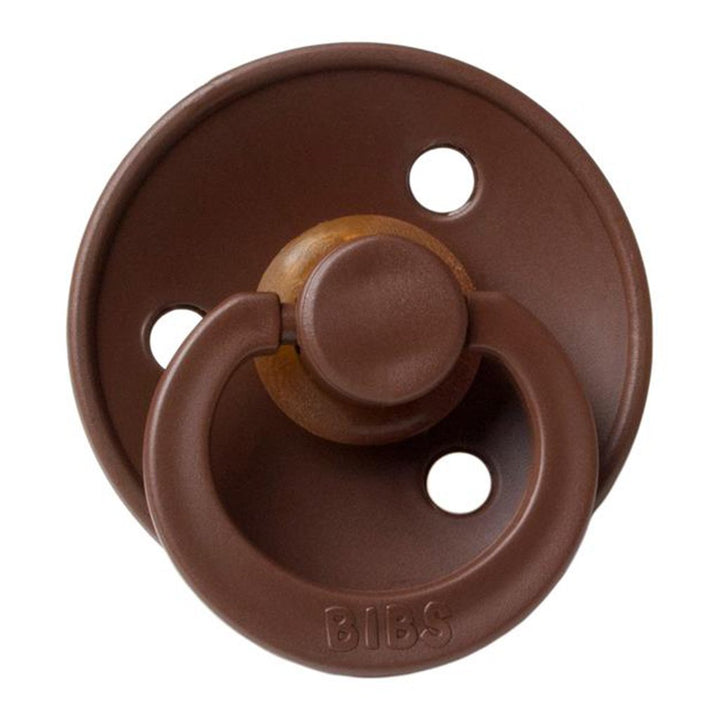 BIBS pacifier in Mocha Brown