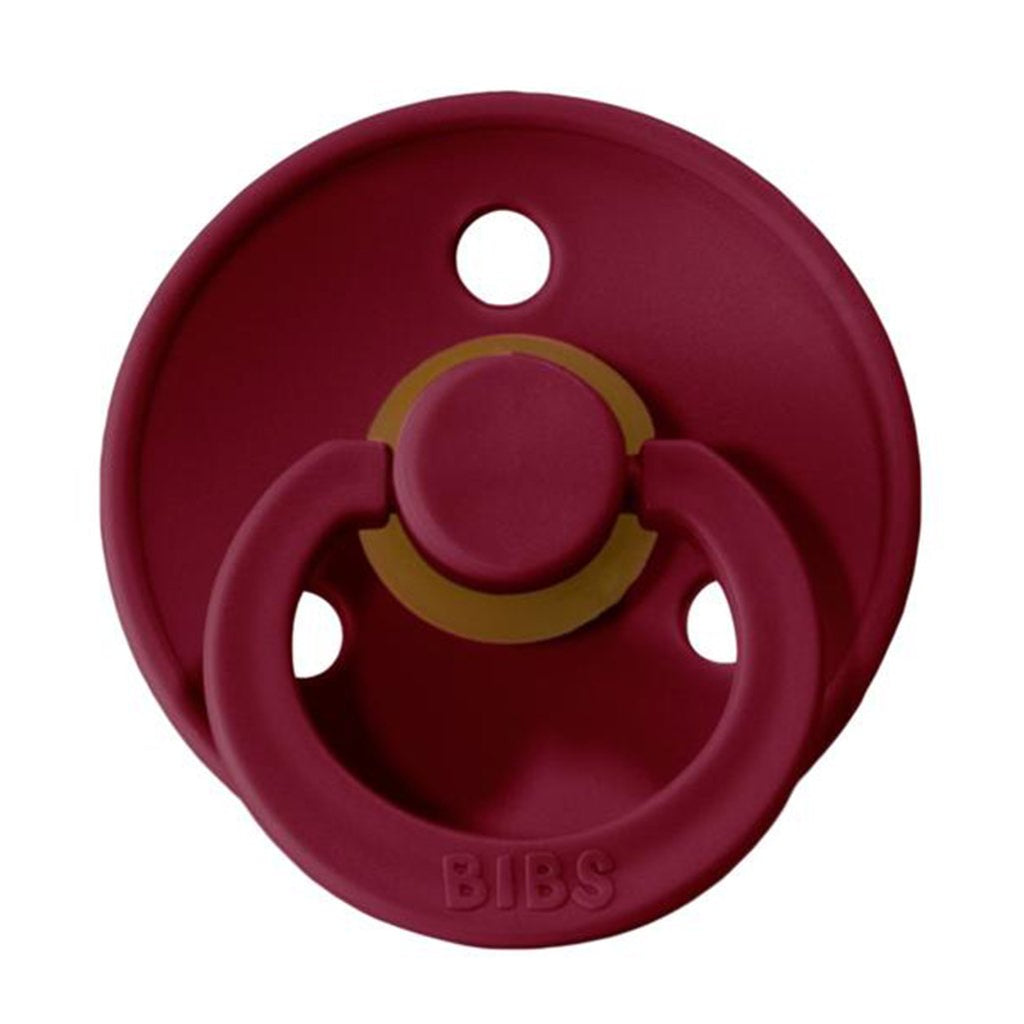 BIBS baby pacifier in  Ruby Red 