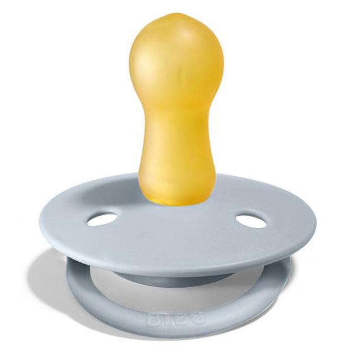 bibs pacifier in baby blue