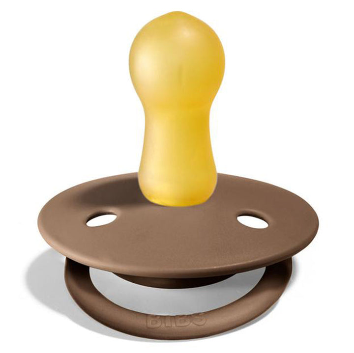 bibs pacifiers de lux in dark oak
