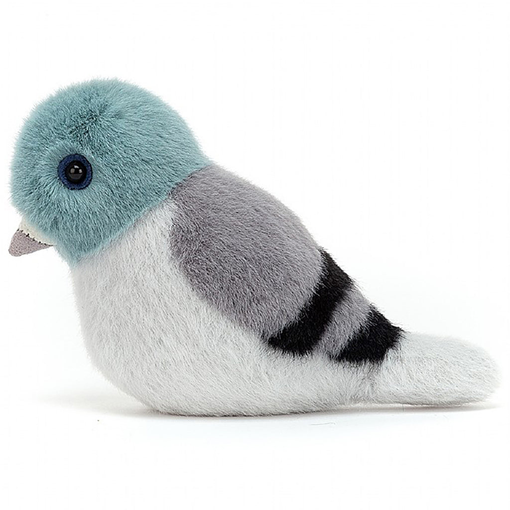 life_style1, Jellycat Birdling Pigeon Children's Plush Stuffed Animal Toy grey blue 