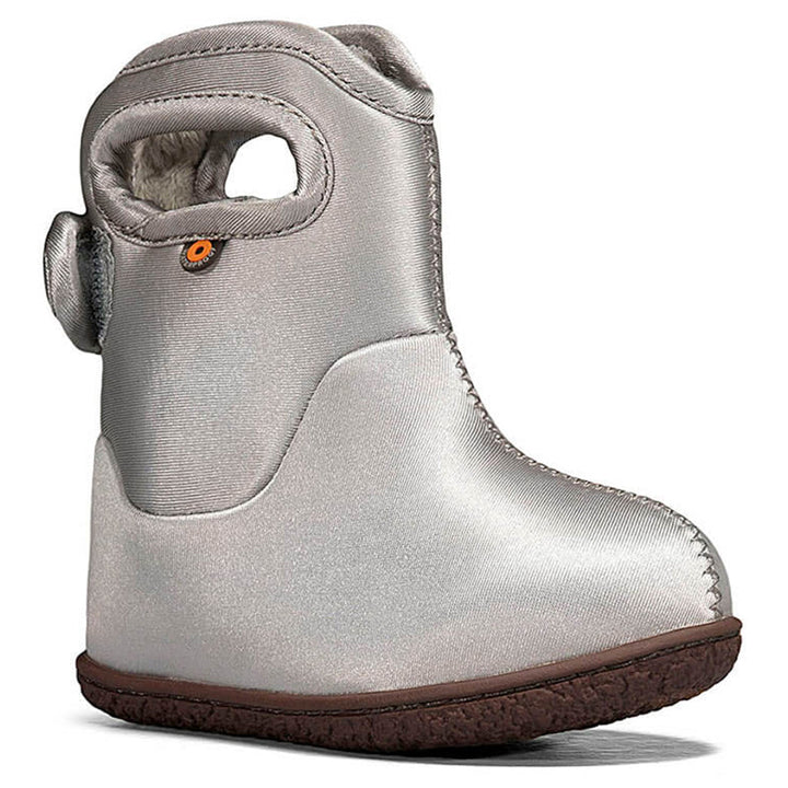 BOGS Metallic Silver Boot for Babies