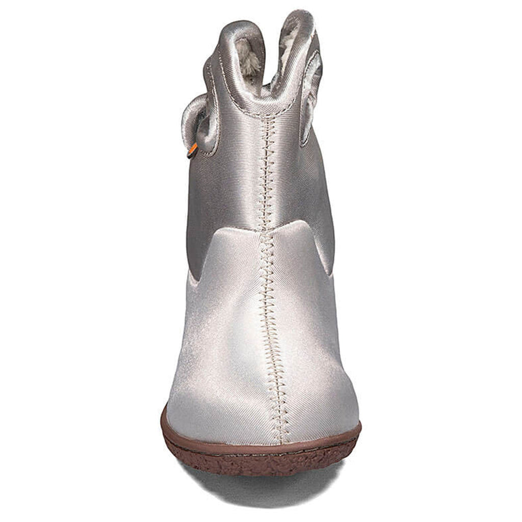 Bogs snow boot in metallic silver for winter