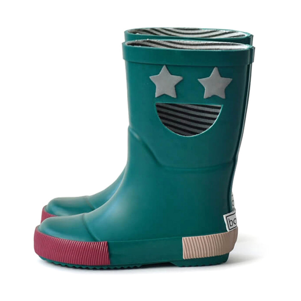 Boxbo Green Wistiti Star Rain Boots Children's Shoes