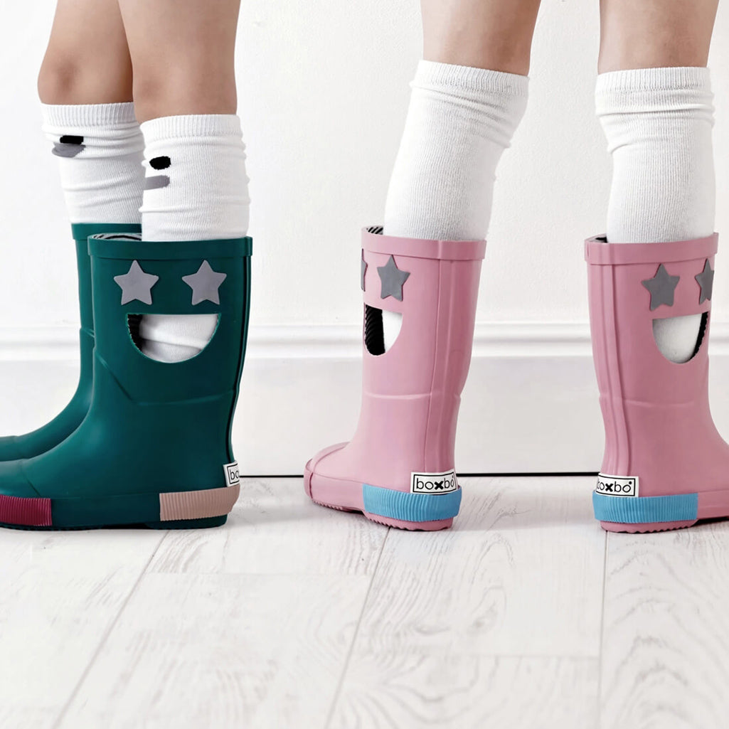 Boxbo Green Wistiti Star Rain Boots | Hazel & Fawn – Hazel & Fawn