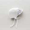 Reversible Briar Baby Sherpa-Lined Brimmed Bonnet for Infants in Songbird