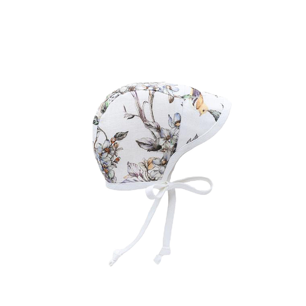 Briar Baby Sherpa-Lined Brimmed Bonnet for Infants in Songbird