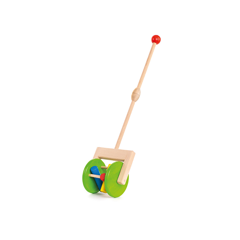 Bajo rattle & push toy