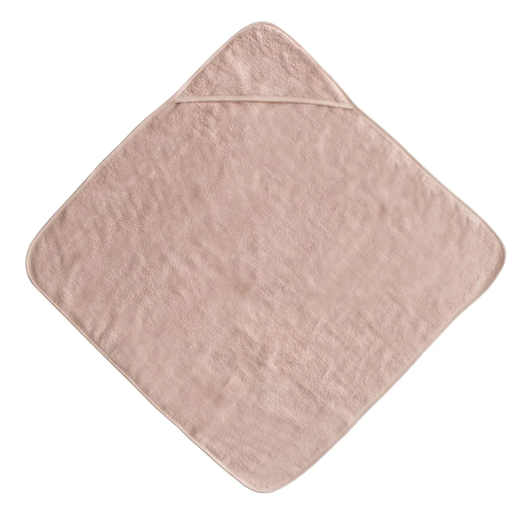 Mushie Gray Hooded Towel ideal for wrapping your baby in comfort and style