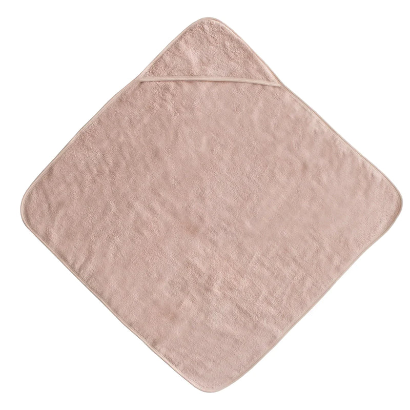 Mushie Gray Hooded Towel ideal for wrapping your baby in comfort and style