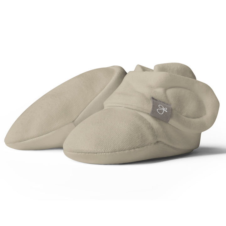 GoumiKids booties for baby in Soybean
