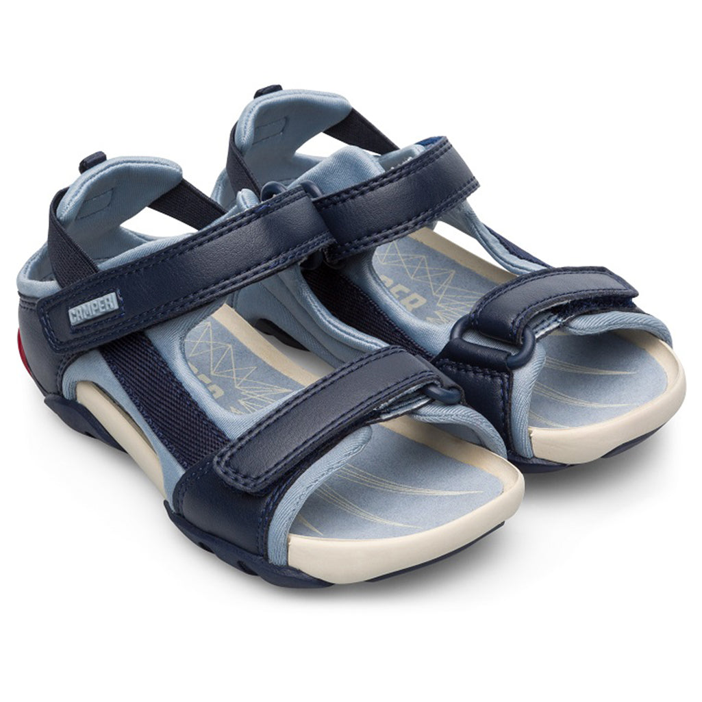 Camper Ous Children's Sandals in Jedi Hypnosis Blue 