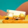 Candylab Toys Desert Arizona RV Children's Wooden Pretend Play Vehicle in Yellow and Orange