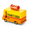Candylab Toys Hot Dog Van Children's Wooden Pretend Play Food Truck