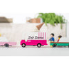 Candylab Toys Ice Cream Van Children's Wooden Pretend Play Vehicle with Other Cars