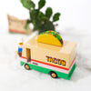 Top of Candylab Toys Taco Van Kid's Wooden Food Truck Toy